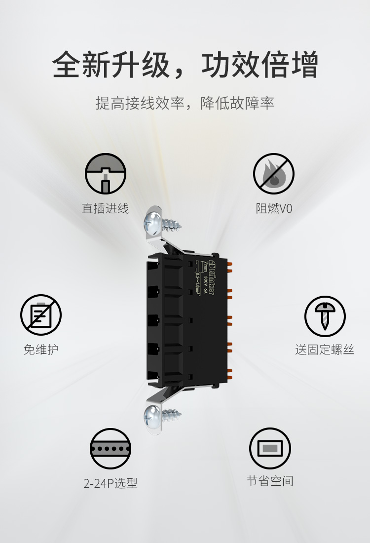 LC80XC-5.08穿墙端子插拔组合上海联捷